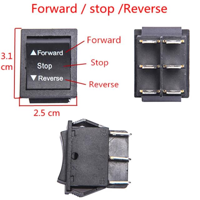 Interruptor Universal para Veículos Elétricos Infantis com Controle Remoto - 6 Inserções