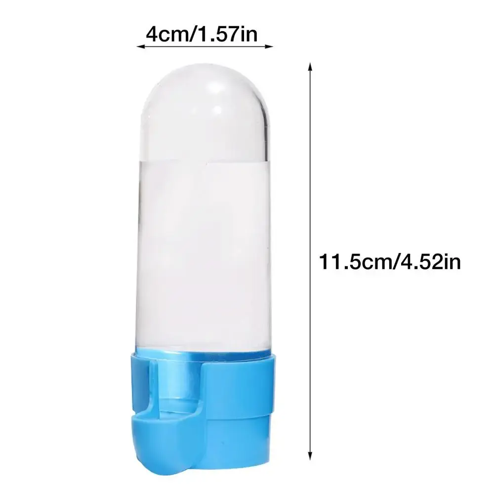 Alimentador De Pássaros Alimentador Automático De Pássaro Garrafa Bebendo Pássaro Waterer Alimentador De Alimentos Pendure Em Pássaros Gaiola Recipiente Faça A Alimentação De Pássaros Fácil - Image 1
