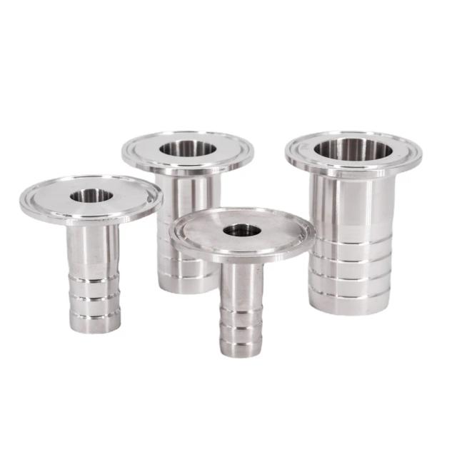 Aço Inox 304/316L Conexão Sanitária para Cerveja e Bebidas - 6 a 38mm