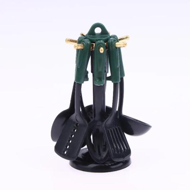 Conjunto de Utensílios de Cozinha para Casa de Bonecas com Espátula Miniatura - 1 Set