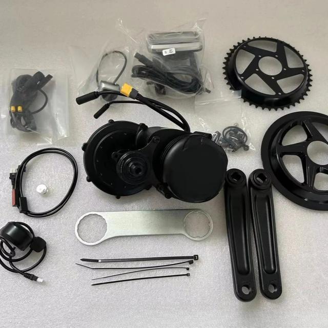 Tongsheng TSDZ8 Kit de Motor Médio 48V 750W Sensor de Torque