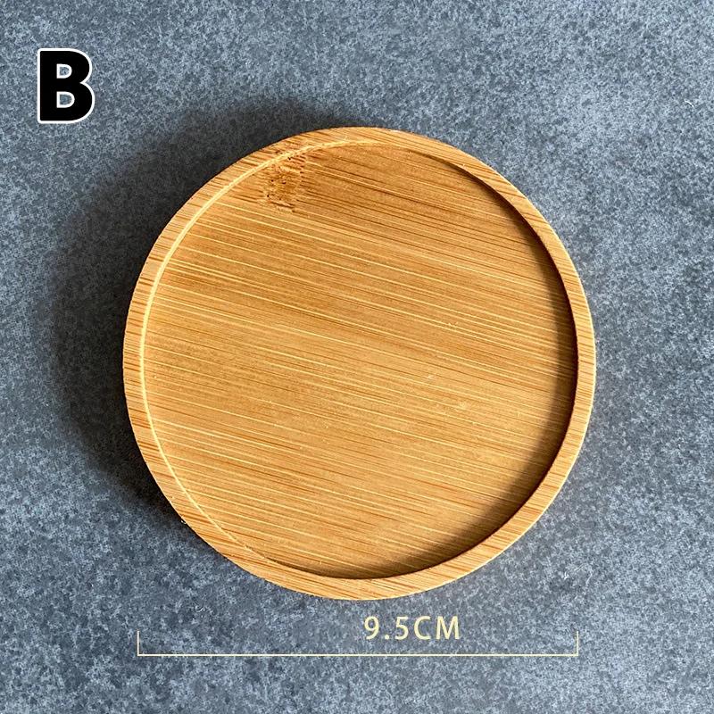 DIY bambu mosaico coaster fundo esteira, artesanato artesanal ferramenta pad, coração quadrado copo madeira bandeja para crianças, 1pc - Image 1