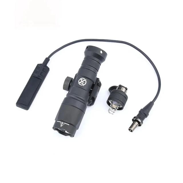 Lanterna Tática M300a LED para Armas com Interruptor de Pressão - Caça e Outdoor