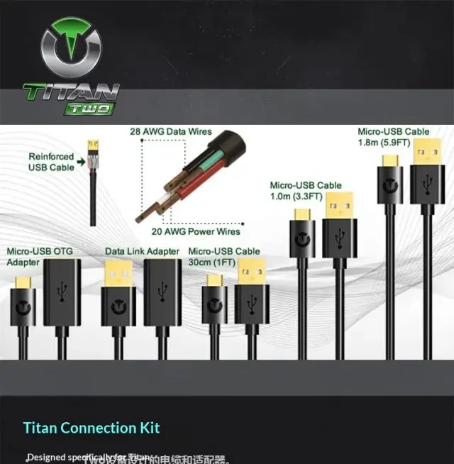 Titan Two Adaptador Multifuncional PS5/PS4/PC/XBOX Ferramenta Auxiliar Universal