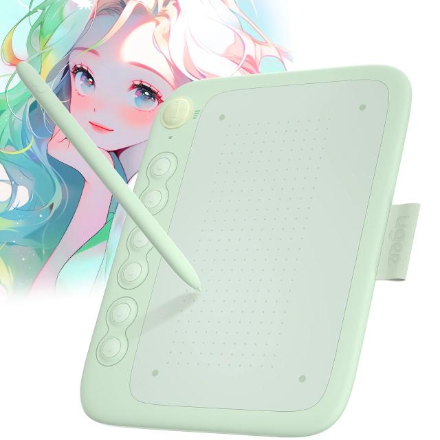 UGEE Q6 Tablet de Desenho Gráfico 6 polegadas 8192 Níveis de Pressão