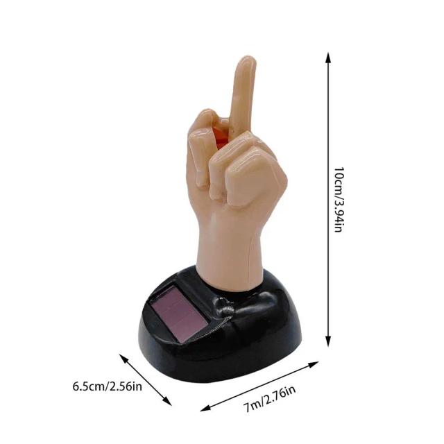 Solar Powered Finger Waving Toy 7cm