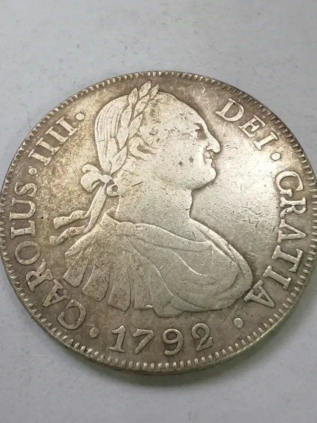 My Coinsky Shop Cópia em Prata 8 Reales Charles IV 1791-1808