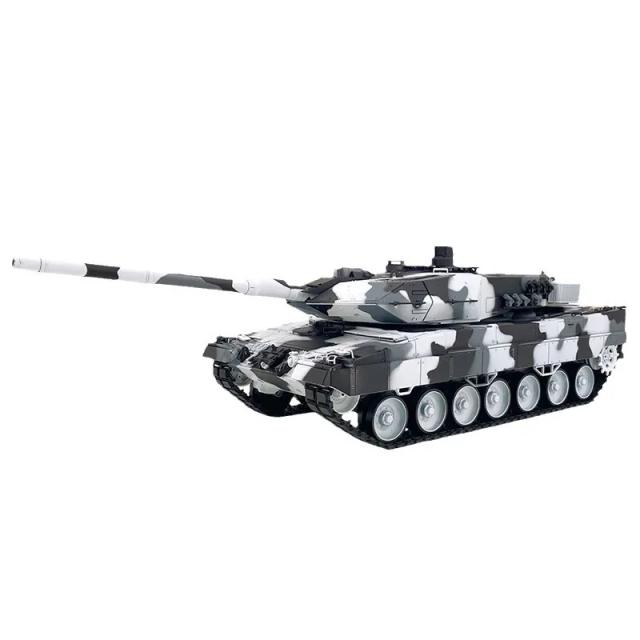 Leopard 2A6 Tanque RC Escala 1/16 com Lançamento de Fumaça