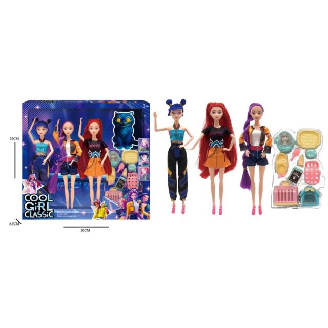 Demon Slayer Figurine Boneca Rumi Mira Zoey Vinil 30cm