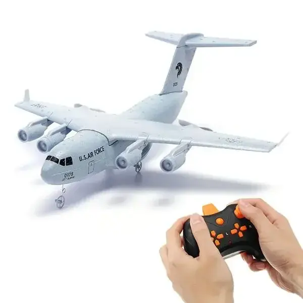 C-17 RC Drone Avião de Transporte 373mm Envergadura EPP
