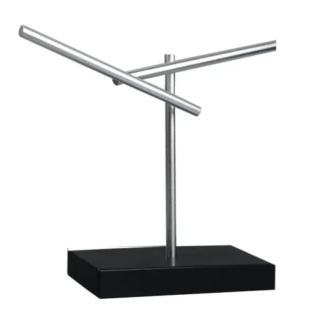 Pêndulo de Newton T-Style 23cm Metal ABS Decoração de Escritório e Casa