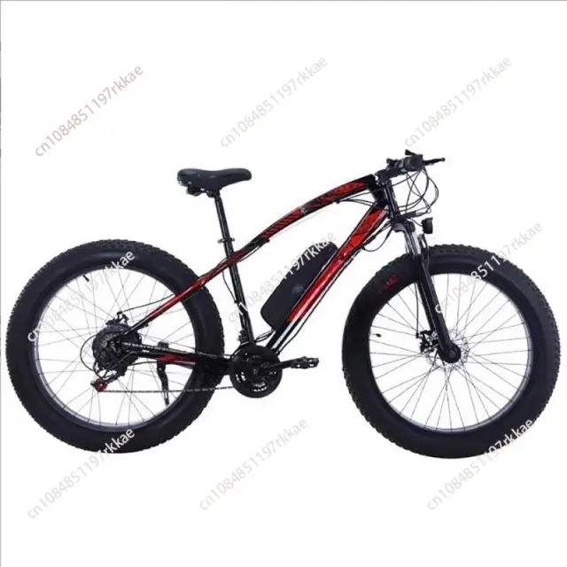 Bicicleta Elétrica Fat Tire 26" Lítio Off-Road Mountain Bike