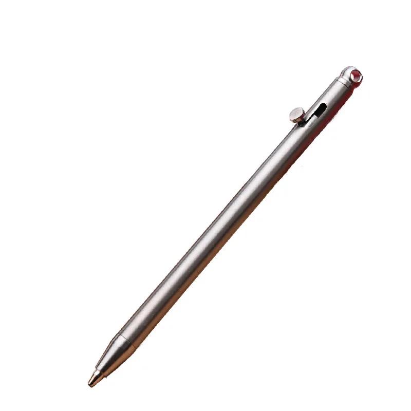 Portátil mini caneta de titânio edc gadget personalidade ao ar livre assinatura criativa caneta - Image 1