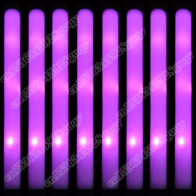 Vara de Espuma LED Rosa 30 Peças