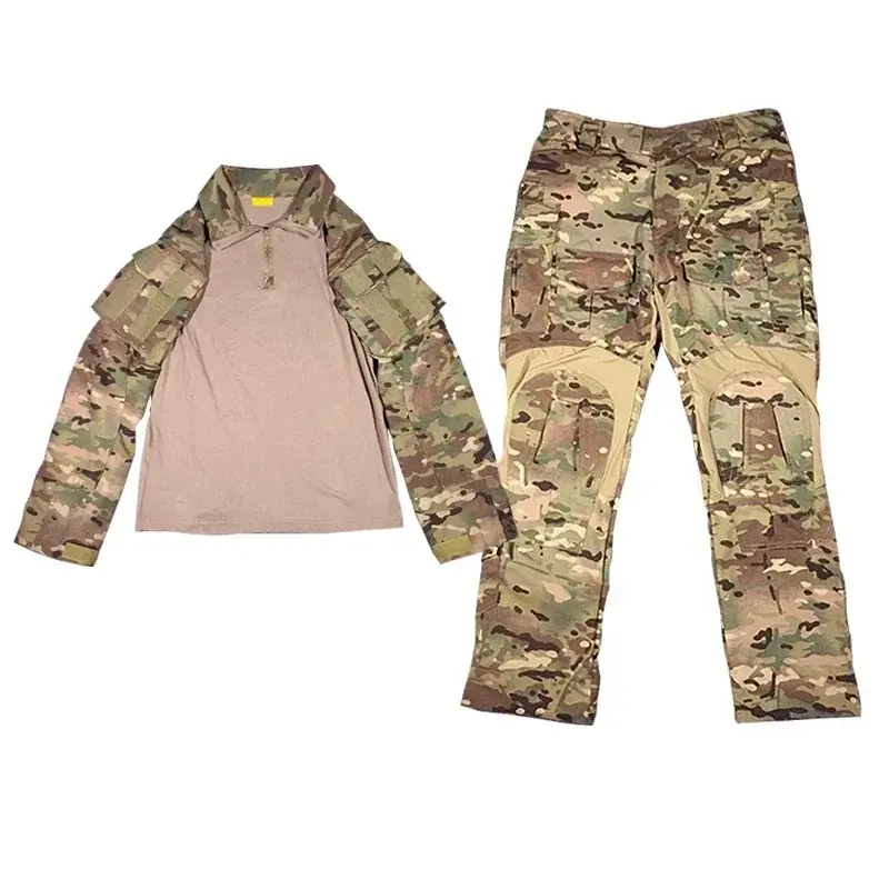 Ternos táticos ao ar livre camisas de combate airsoft paintball trabalho roupas masculinas conjuntos camuflados dos eua uniforme de escotismo calças cargo esporte terno - Image 1