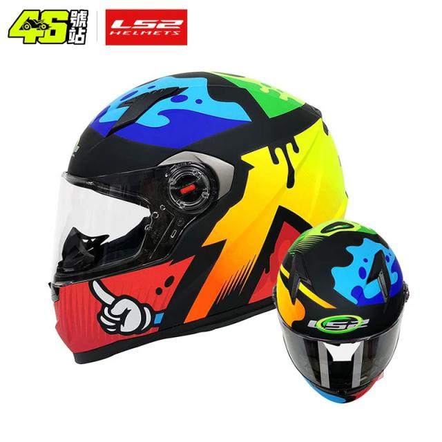 LS2 Capacete FF358 Motocross Corrida Masculino Feminino ECE Aprovado Qualidade