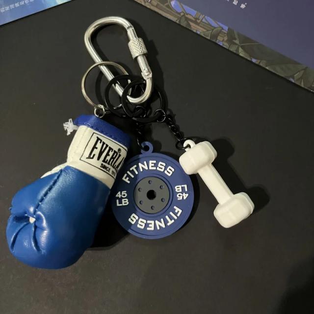 Chaveiro Luva de Boxe 3D Mini Simulada Luxo Decoração Premium