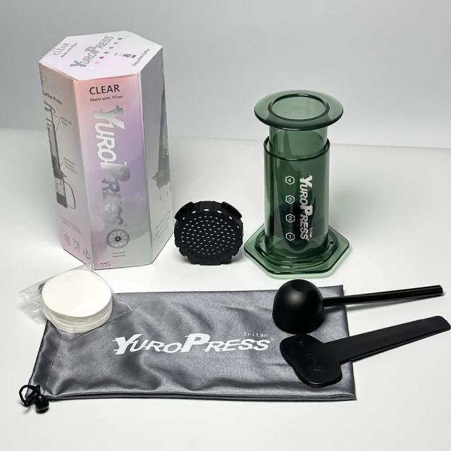 Tritan Máquina de Café Expresso Portátil 300ml para Viagem e Casa