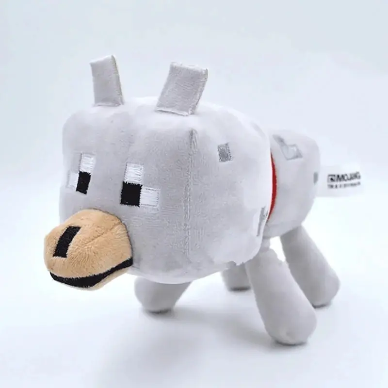 20cm jogo lobo brinquedos de pelúcia lobo pelúcia animais macios brinquedo boneca brinquedos para crianças presentes - Image 1
