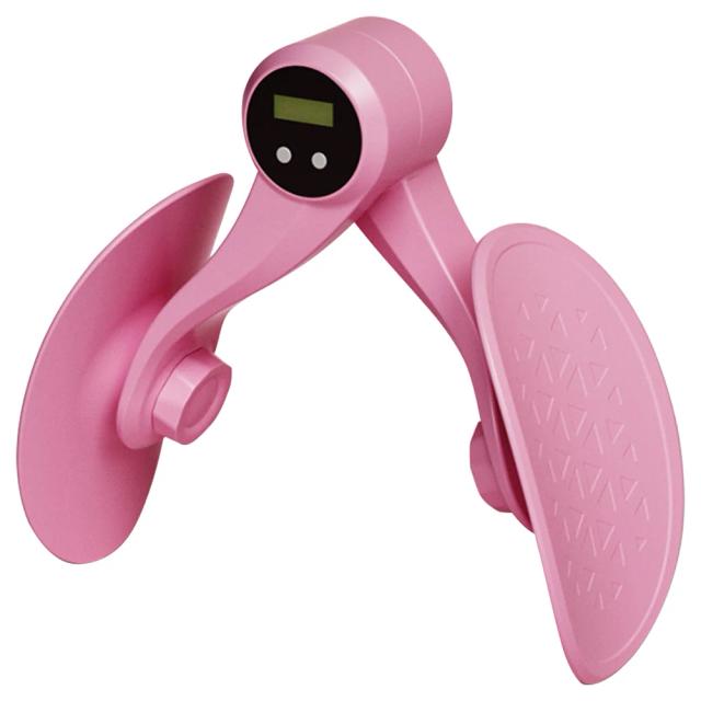Exercitador Kegel Mestre de Coxa com Contador para Pernas e Braços - Rosa/Roxo