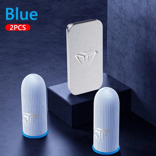 Luvas de Dedo Gaming 2 Unidades - Precisão Nano-Condutora
