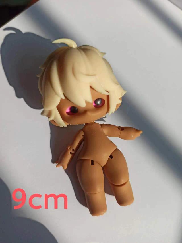 Boneca BJD Mini 13cm 8cm Resina Artesanal Presente Infantil