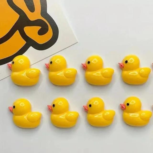 8 Pçs Ímãs Decorativos de Patos para Geladeira