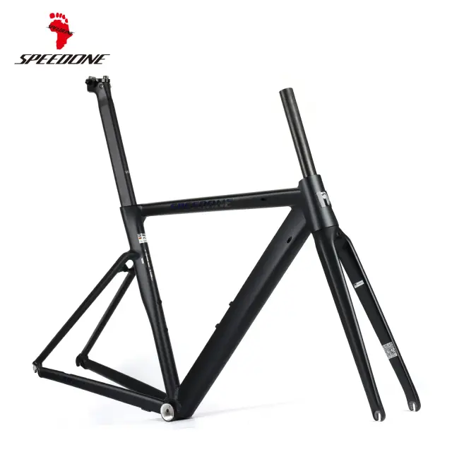 SPEEDONE SRV-1 Quadro de Bicicleta de Estrada Liga de Alumínio Roteamento Interno Freio a Disco
