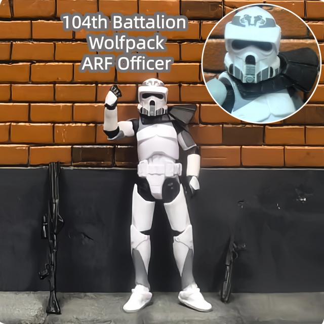 Star Wars Clone Trooper 3.75" ARF RARC Commander Neyo Action Figure