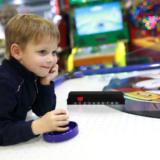 Mesa de Hóquei de Ar Portátil 2 Peças para Diversão em Família