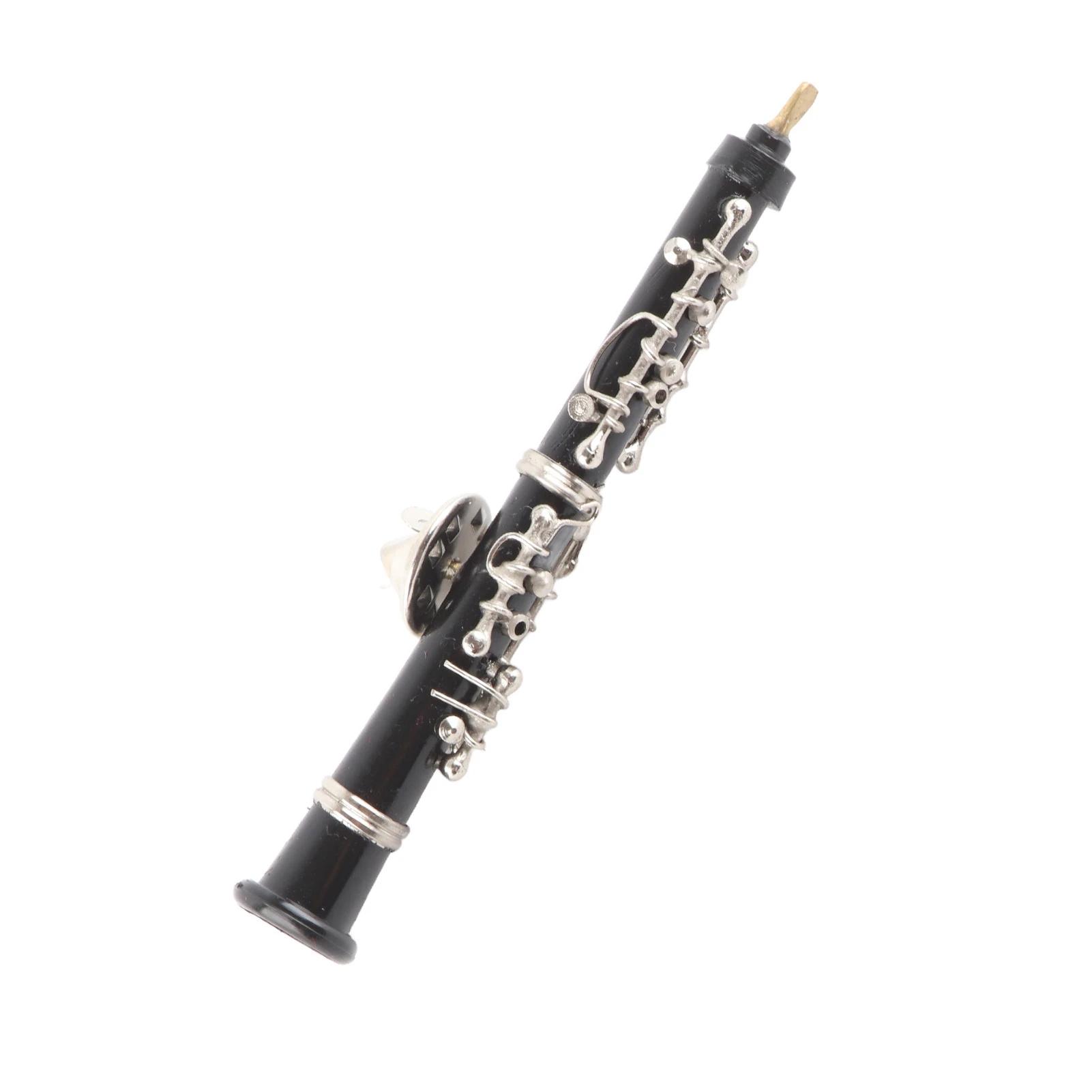Instrumento Musical Broche Pin, Broche Oboé Elegante, Metal Pin para Decoração - Image 1