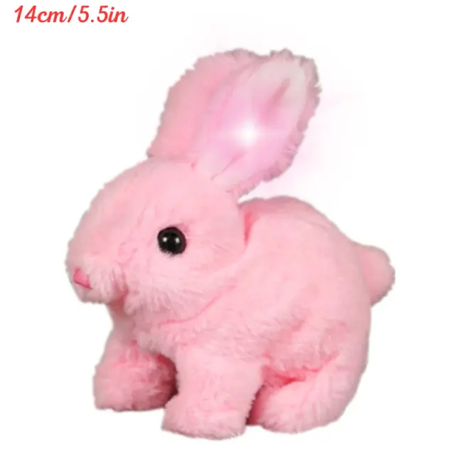 Brinquedo Coelho Elétrico Interativo Pelúcia com Cenoura - Presente de Aniversário