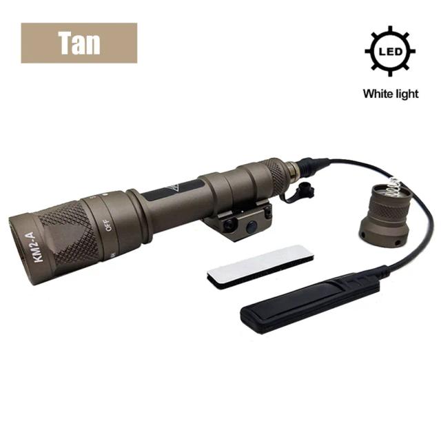 Lanterna Tática Vastfire M300C para Airsoft e Caça com LED e Botão Remoto