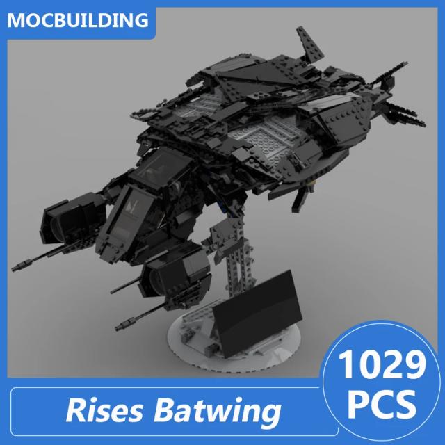 UCS Sobe Batwing e Danificado Tumbler Model Building Blocks 1470PCS