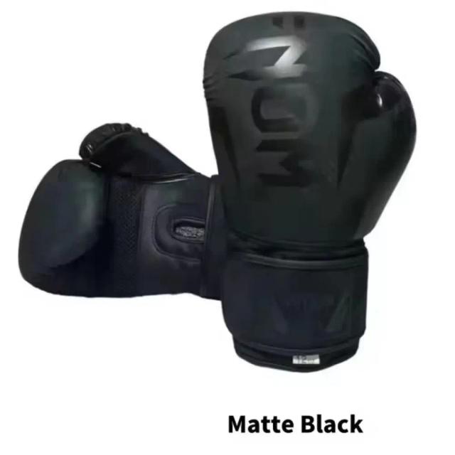 Luvas de Boxe Profissional PU 6/10/12/14oz - Combate e Treino Superior