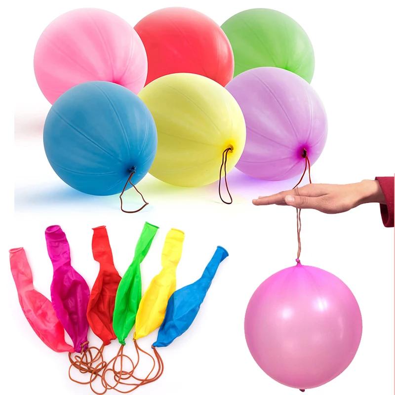 Balões grandes para favores de festa, balão grande de látex com elástico, brinquedo ao ar livre, presente de aniversário para crianças, 2 PCs, 10PCs - Image 1