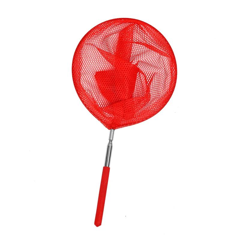 Rede de pesca retrátil de aço inoxidável, rede de insetos, borboleta, libélula, rede de pesca portátil ao ar livre, brinquedos de jogo divertidos para crianças - Image 1