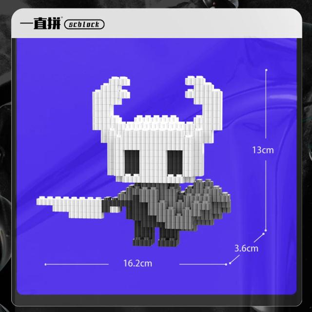 Bloco de Construção Cavaleiro Oco Brinquedo Jogo Personagem 2023 Presente Crianças