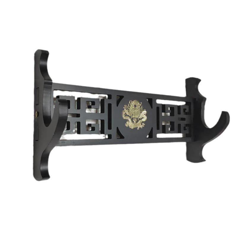 Suporte Espada Dragão Montagem De Parede De Veludo Suporte Katana Acolchoado Suporte Espada Samurai Display Rack 1/2/3/4 Camada - Image 1