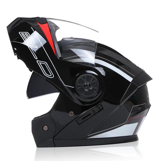 Bld Capacete Modular Dupla Lente ABS Alta Resistência Unissex