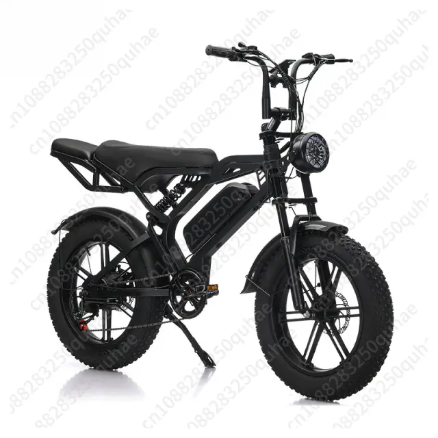 Bicicleta Elétrica Fat Tire 20" Snow Off-Road 48V 10Ah 350W