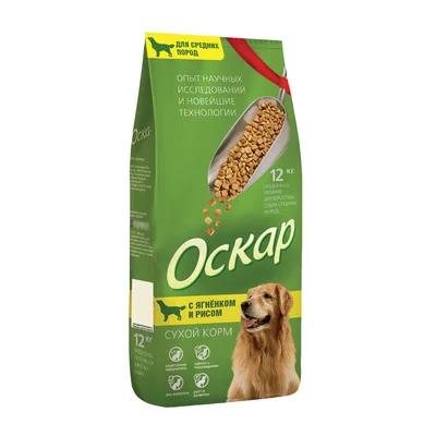 Oscar para cães de raças médias com carne de cordeiro e arroz, 12 kg - Image 1