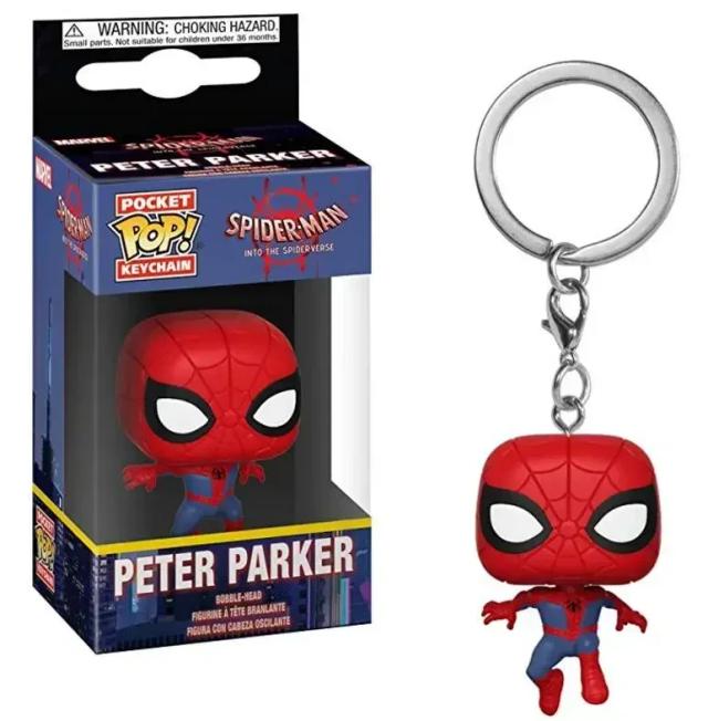 Funko Pop Homem-Aranha Zombie Hunter Spider-Man Chaveiro Figura de Vinil 10cm