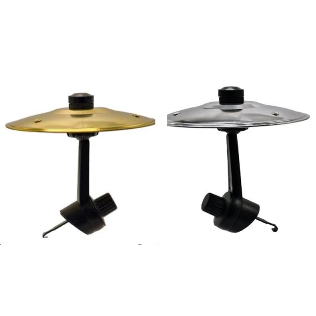 Mini Tambores Universais Colando com Pratos Decoração de Ventilação para Carro 1/2 Peças