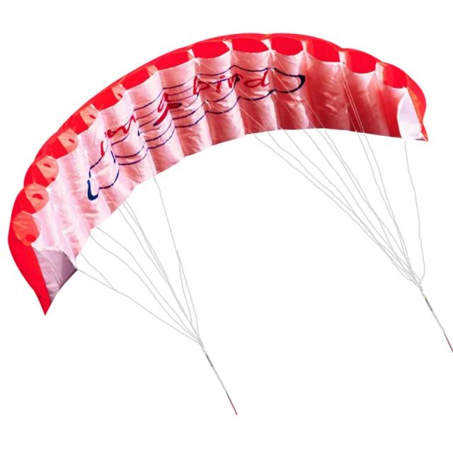 Parafoil Kite Dupla Linha Profissional 1.4m para Praia Diversão ao Ar Livre Adultos Crianças