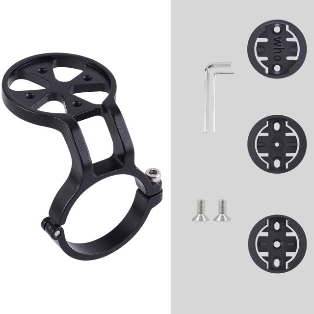 Domen Suporte Duplo para Guidão de Bicicleta MTB/Estrada para Ciclocomputador Garmin/Wahoo/Bryton/Xoss/iGPSPORT