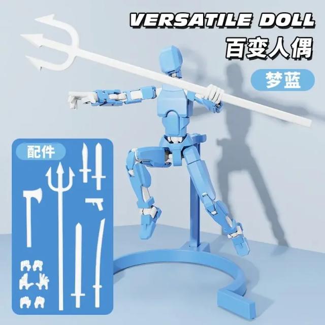 Figura de Ação Magnética Criativa Multi-Articular Móvel 3D