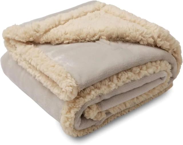Cobertor Shaggy Impermeável para Casais 200x230cm