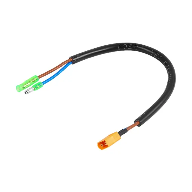 Cabo Conector Bateria Bafang E-Bike XT60 Extensão de Energia BBS01B BBS02B BBSHD 10cm