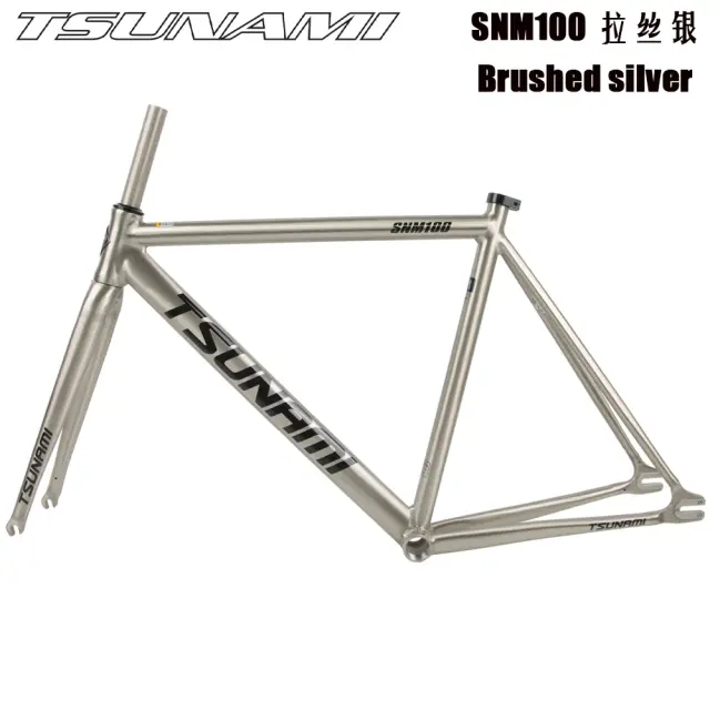 Tsunami SNM100 Quadro de Bicicleta Speed Única Alumínio 700c